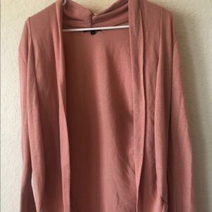 pink cardigan